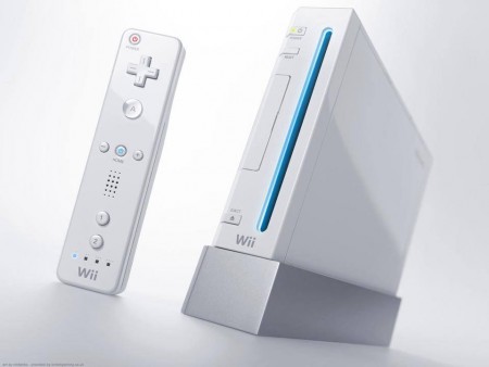Nintendo Wii con 500 GB y 100 juegos.  ""Q1600"" blanco, usado. 